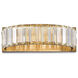Stella Wall Sconce Wall Light in Black and Brass