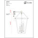 Talbot 3 Light 17.5 inch Black Outdoor Wall Light in Clear Beveled Glass