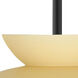 Trilo 15 1 Light Black Stem Pendant Ceiling Light