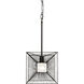 Arcade 1 Light 10 inch Carbon Pendant Ceiling Light