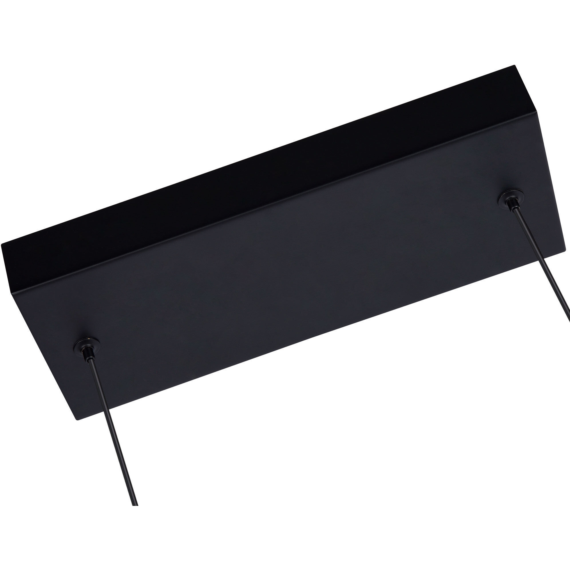 Milano Series Linear Chandelier Ceiling Light in Black, Artisan Collection