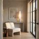 Kelly by Kelly Wearstler Blocco 53 inch 60 watt Soft Linen Floor Lamp Portable Light