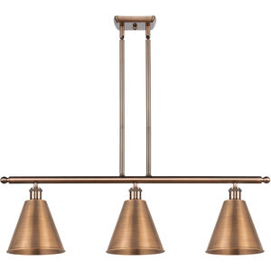 Ballston Cone LED 36 inch Antique Copper Island Light Ceiling Light