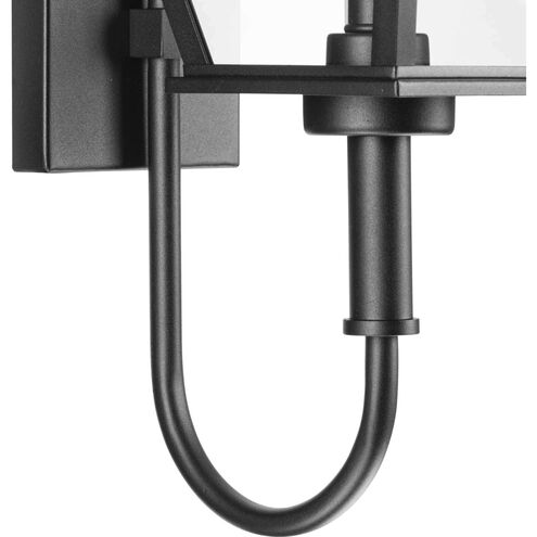 Bradshaw 1 Light 24 inch Textured Black Outdoor Wall Lantern, Design Series