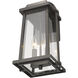 Millworks Outdoor Wall Light in Oil Rubbed Bronze