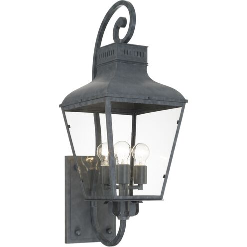 Dumont 3 Light 12 inch Graphite Sconce Wall Light