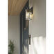Fortis 1 Light 13 inch Sand Black Outdoor Wall Light