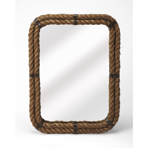 Darby Rectangular Rope 25 X 19 inch Mountain Lodge Mirror