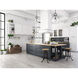 Downtown Urban Newton Sphere 1 Light 14 inch Matte Black Pendant Ceiling Light in Clear