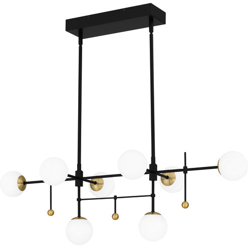 Blaire LED 40 inch Matte Black Island Light Ceiling Light