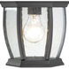 Covington 1 Light 16 inch Black Outdoor Sconce