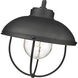 Ansel 1 Light 11 inch Black Outdoor Pendant