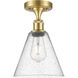 Berkshire 1 Light 8.00 inch Semi-Flush Mount