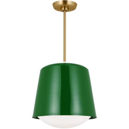 kate spade new york Draper 1 Light 12 inch Green Pendant Ceiling Light