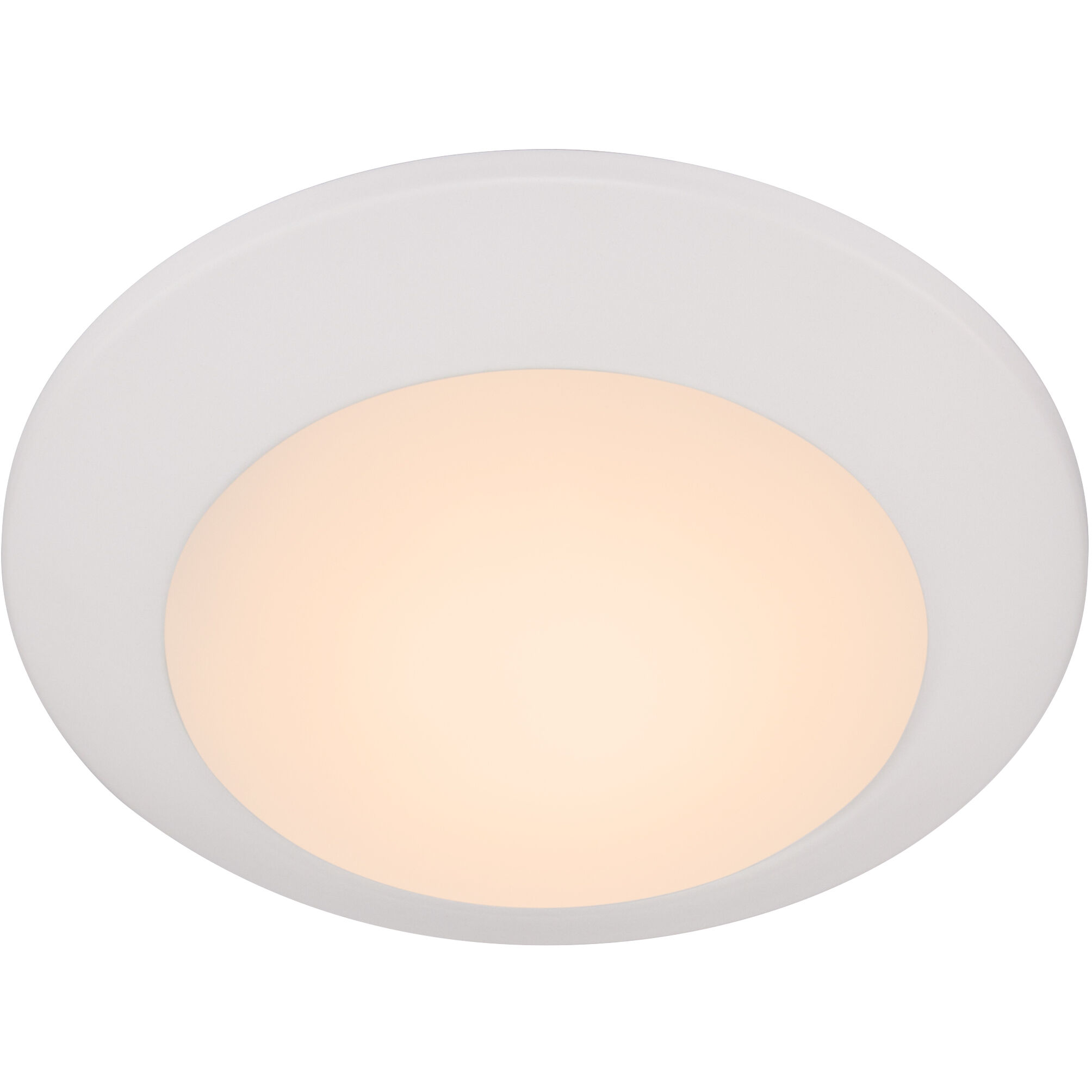 LED Disk 1 Light 9.5 inch Studio White Indoor/Outdoor Flush Mount