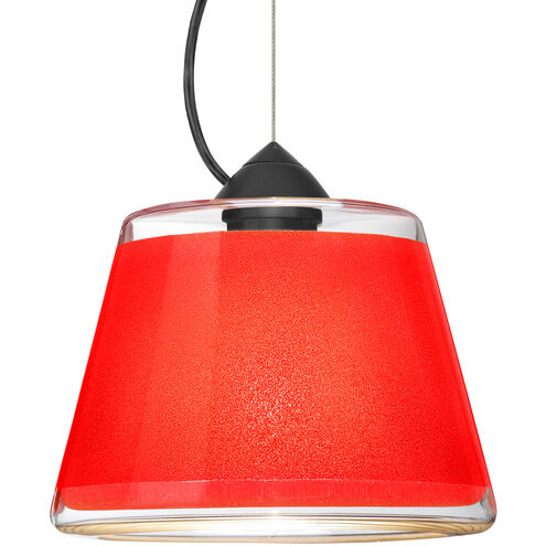 Pica 9 LED Black Cord Pendant Ceiling Light