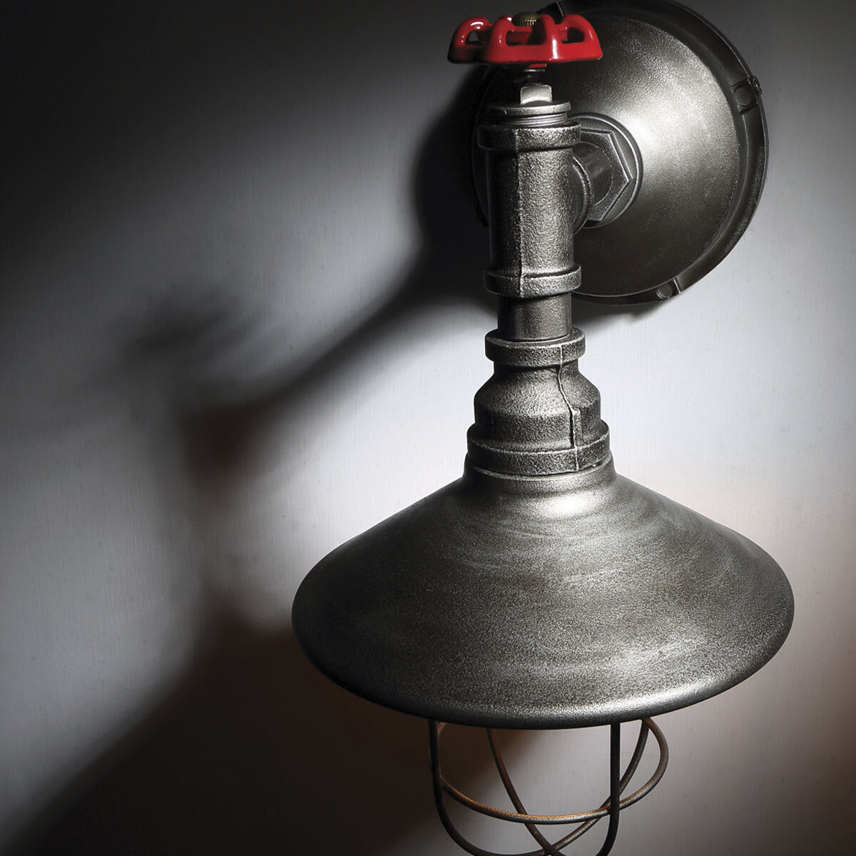 Zinco 7 Light 26 inch Aged Silver Chandelier Ceiling Light