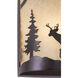 Bryce LED 8 inch Burnished Bronze Wall Light