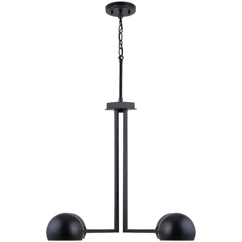 Hadley 4 Light 27 inch Matte Black Chandelier Ceiling Light