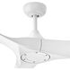 Swell Illuminated 72 inch Matte White Fan