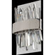 Glacier Wall Sconce Wall Light in Chrome