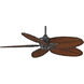 Blades Bamboo Antique Woven Bamboo 22 inch Each Fan Blades