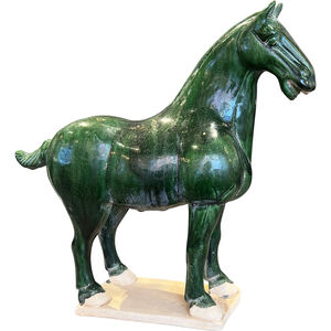 Tang Dynasty Horse 17.25 X 16.5 inch Sculpture, Medium
