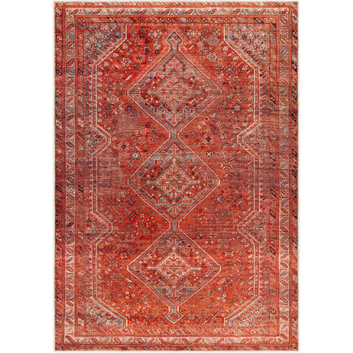 Amelie 144 X 106 inch Brick; Multicolored Washable Rug