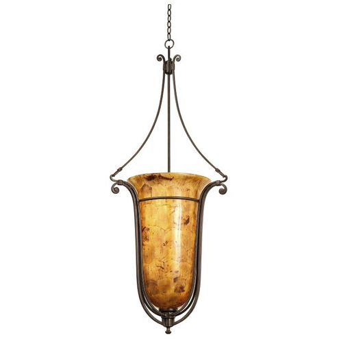 Somerset 6 Light 24 inch Tortoise Shell Foyer Ceiling Light in Penshell (PENSH)