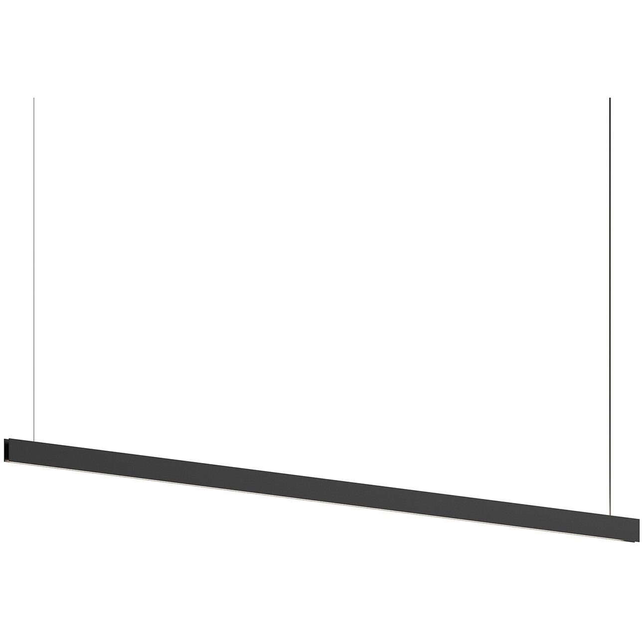 Lithe 1 Light 96 inch Textured Black Pendant Ceiling Light