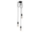 Hooked 3.0 LED 5.91 inch Smoked Bronze Pendant Ceiling Light, Nude