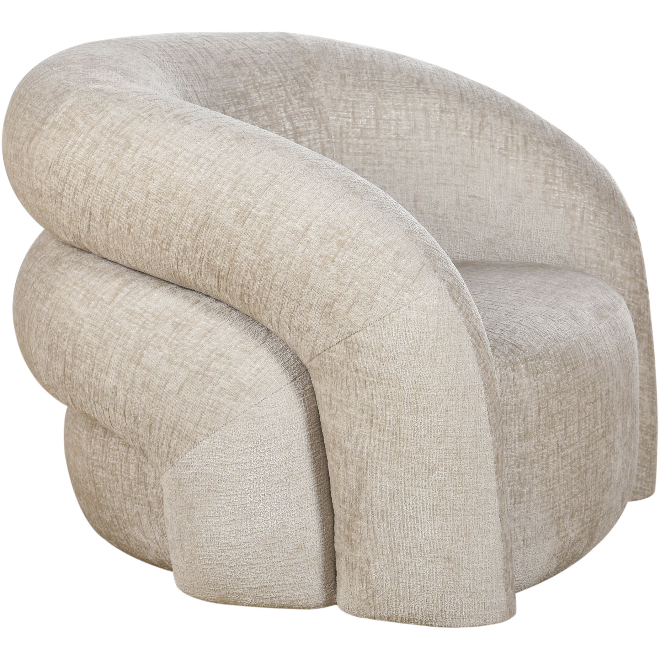 Arlo Solo Beige Accent Chair
