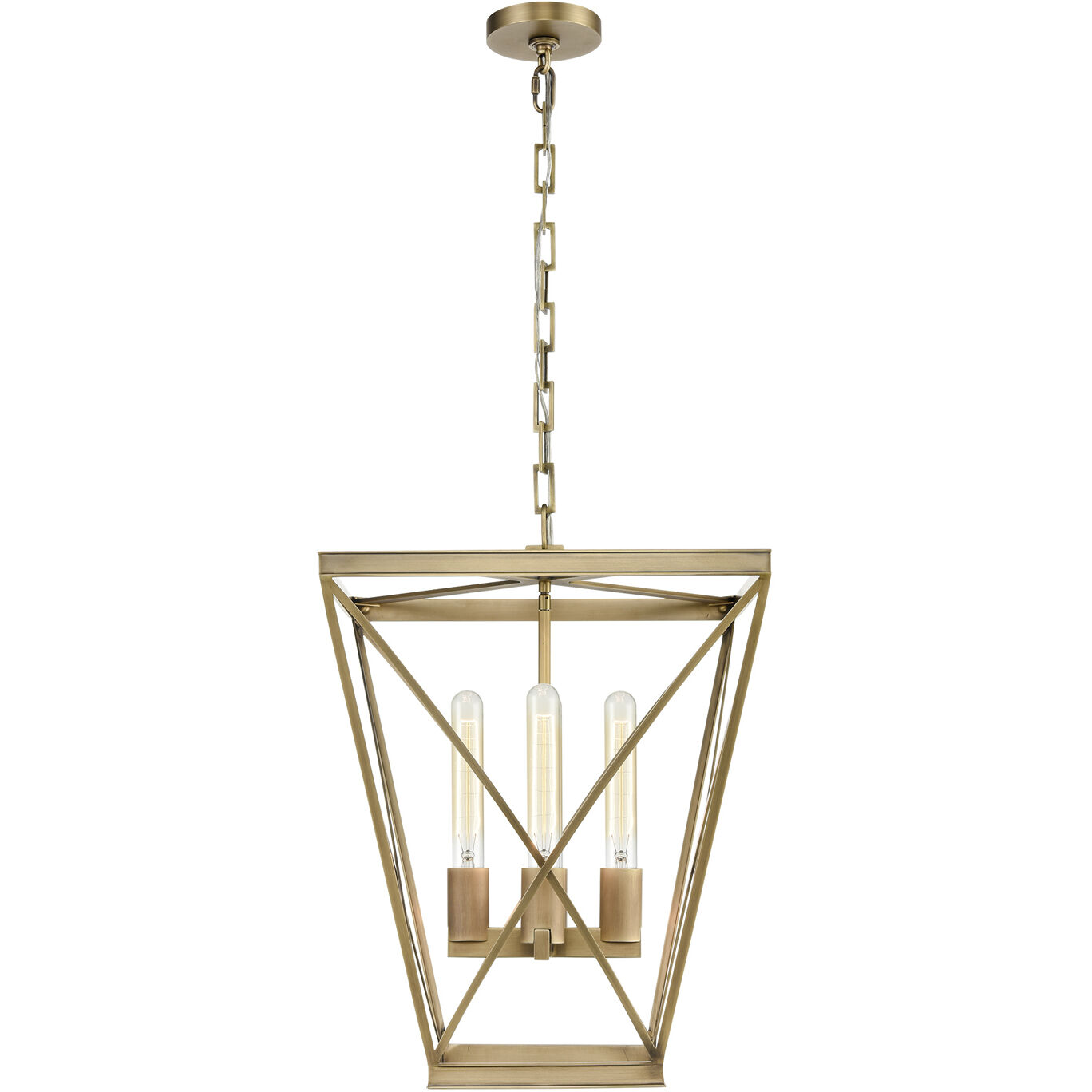 Lattice 4 Light 16.50 inch Pendant