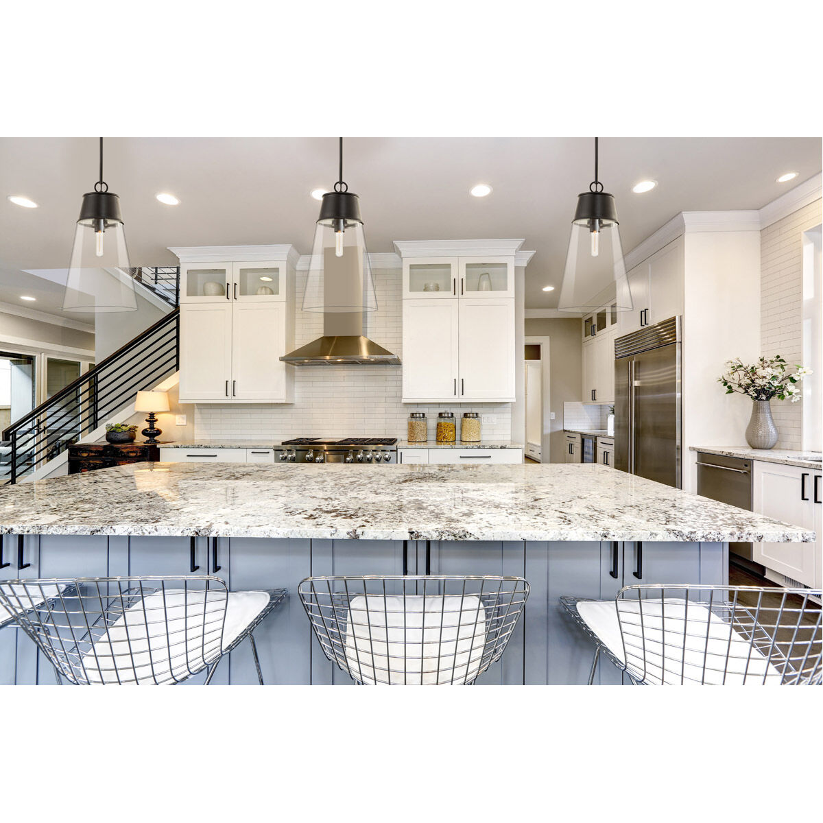 Wentworth 1 Light 11.5 inch Matte Black Pendant Ceiling Light