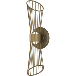Zeta 2 Light 4.75 inch Wall Sconce
