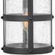 Estate Series Lakehouse LED 17 inch Black Outdoor Wall Mount Lantern, Medium