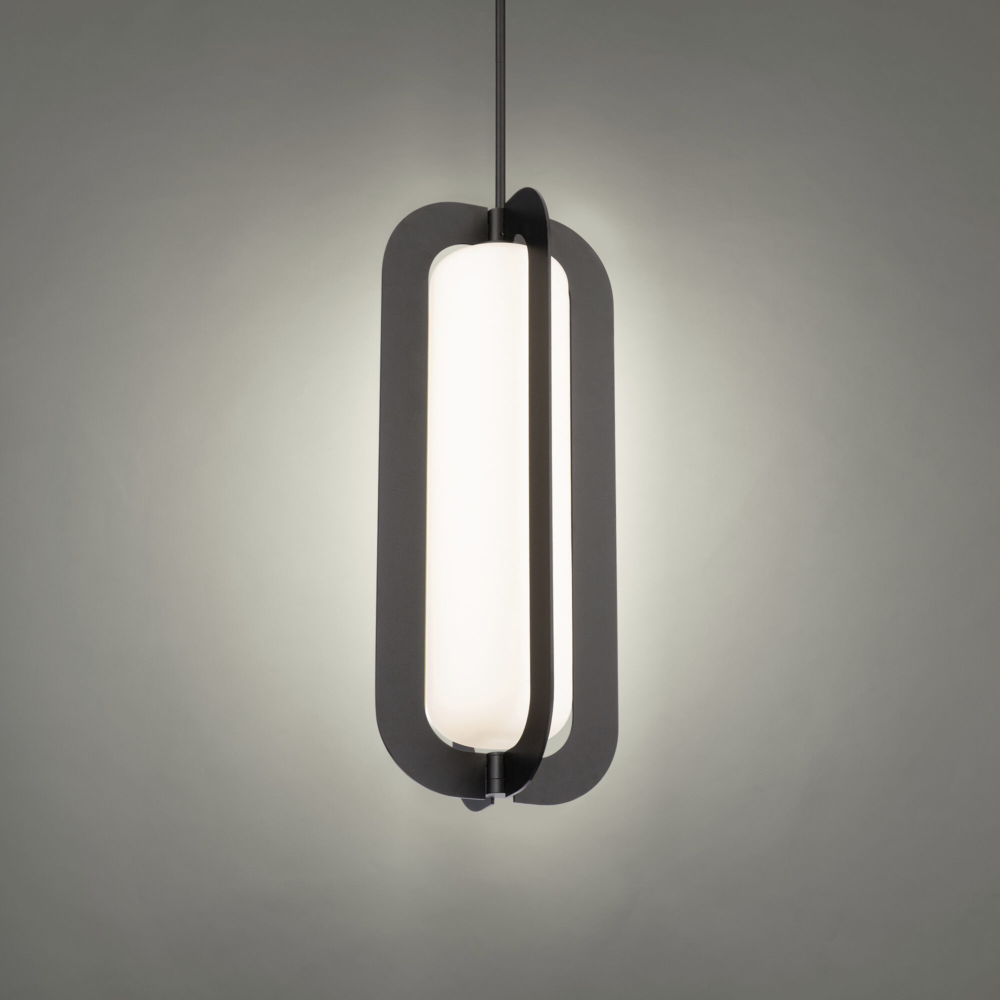 Echelon 1 Light 9 inch Black Pendant Ceiling Light
