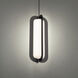 Echelon 1 Light 9 inch Black Pendant Ceiling Light