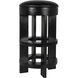 Berlin 30 inch Hand Rubbed Black Bar Stool