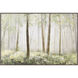 Morning Forest Green with Rich Brown Framed Wall Art
