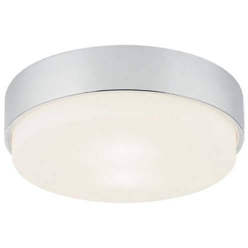 Quintz LED 12 inch Chrome Flush Mount Ceiling Light