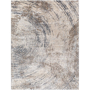 Alpine 122.05 X 94.49 inch Medium Brown/Taupe/Gray/Charcoal/Light Gray Machine Woven Rug in 8 x 10, Rectangle