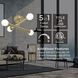 Lane LED 20 inch Light Antique Brass Flush Mount Ceiling Light