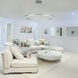 Tania 51.25 inch Silver Chandelier Ceiling Light