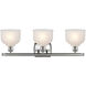 Ballston Dayton LED 26 inch Brushed Satin Nickel Bath Vanity Light Wall Light in White Glass, Ballston