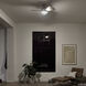 Sola 34 inch Brushed Nickel with Silver Blades Ceiling Fan