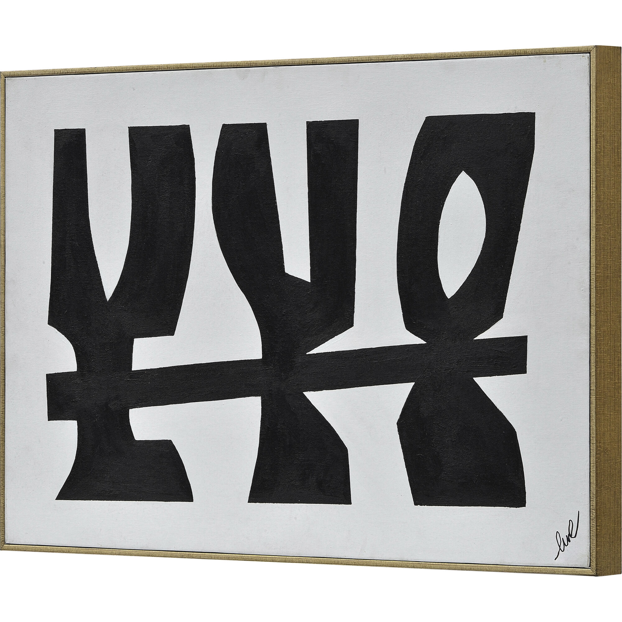 Rockwell Black/White Canvas Art, 2 Piece