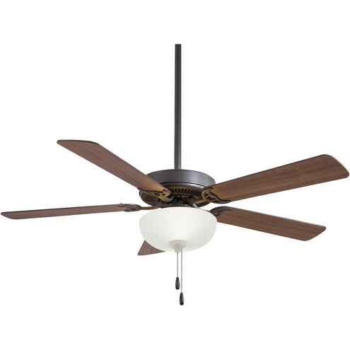 Contractor II Uni-Pack 52 inch Oil Rubbed Bronze with Medium Maple Blades Ceiling Fan