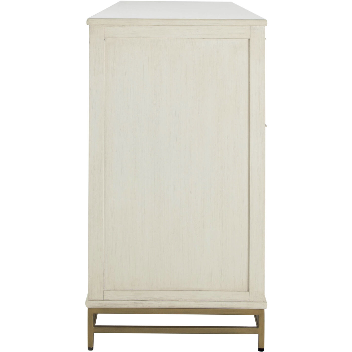 Riggs Stained Gold / Distressed Antique White Dresser