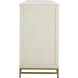 Riggs Stained Gold / Distressed Antique White Dresser